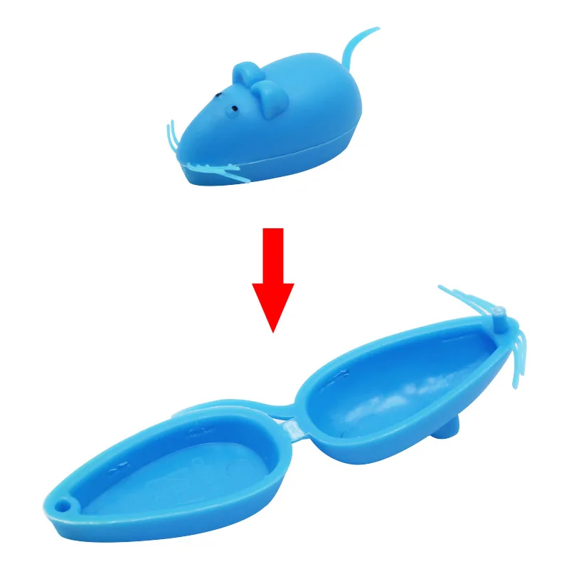 10 шт./лот мини мышь детская коробка для зубов органайзер пластиковая хранения