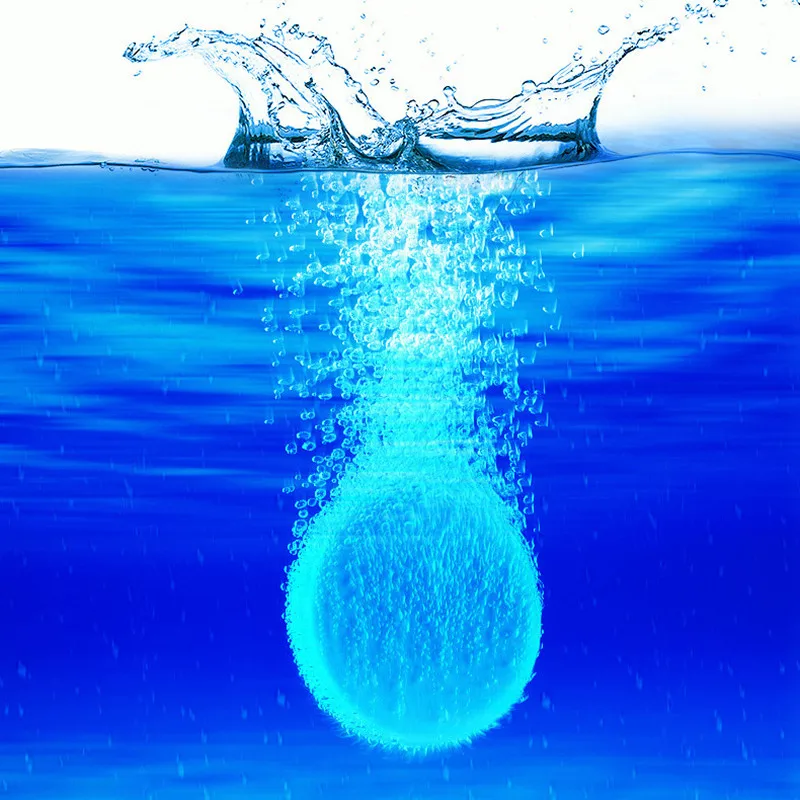 1 коробка/5 шт. = 20 л многофункциональные Твердые шипучие таблетки для автомобиля с