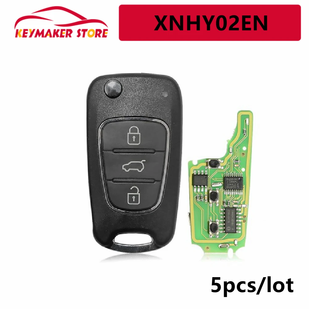 

Универсальный беспроводной пульт дистанционного управления XNHY02EN, 5 шт./лот, 3 кнопки, английская версия