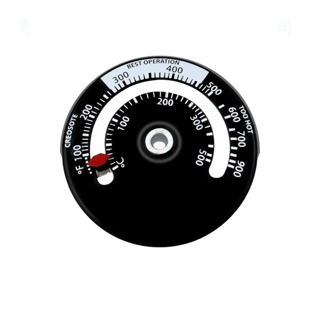 

Magnetic Stove Flue Pipe Thermometer Stove Burn Indicator Heater Temperature Gauge Woodburner Stove Pipe Fan Thermometer