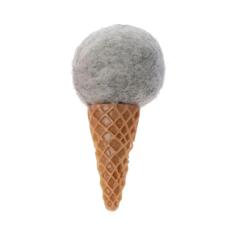 Новорожденный фетра мороженое реквизит крошечные для маленьких девочек