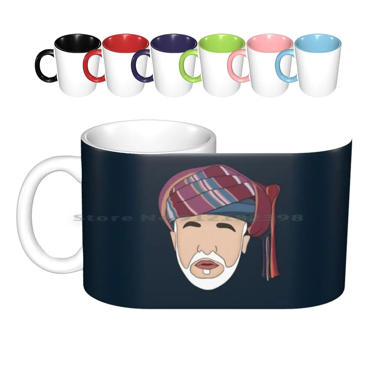 Его Величество Султан кабус Керамические Кружки Кофейные чашки Кружка для