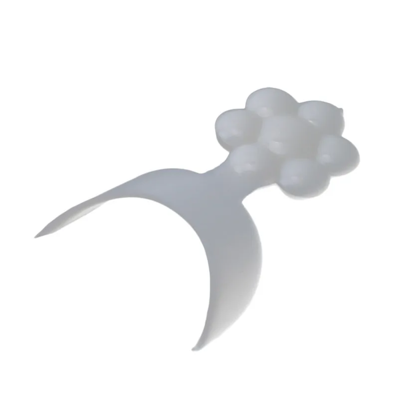 Горячая Распродажа Короткие акриловые накладные кончики для дизайна ногтей