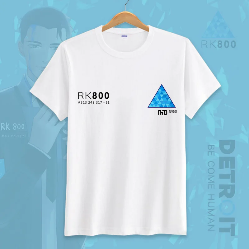 Футболка для косплея из Детройта: стать человеком мультяшная Кара Коннор RK800