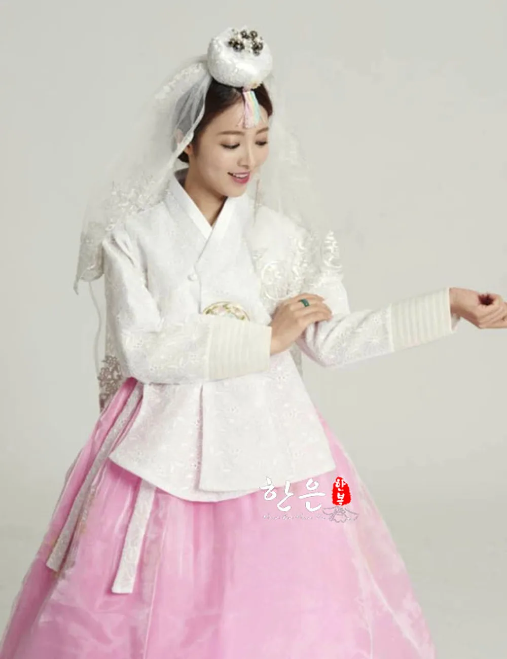 Traje de Dança Cosplay sob Medida + Frete Womens Coreano Hanbok Vestido Étnica Tradicional Manga Longa Grátis Beleza