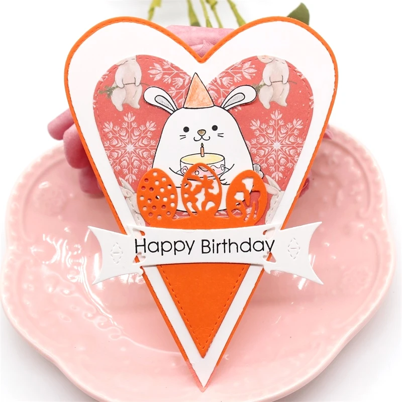 YPP ремесло яйцо границы металла вырубки трафареты для скрапбукинга/фотоальбом