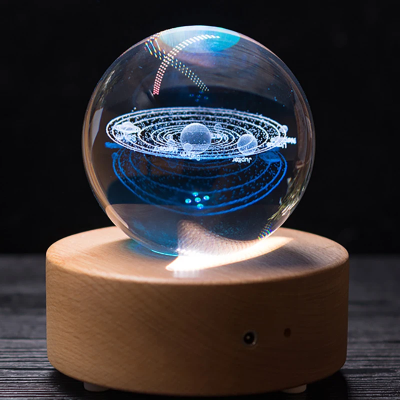 Хрустальный шар Кристальное художественное оформление 80 мм Кристальный для