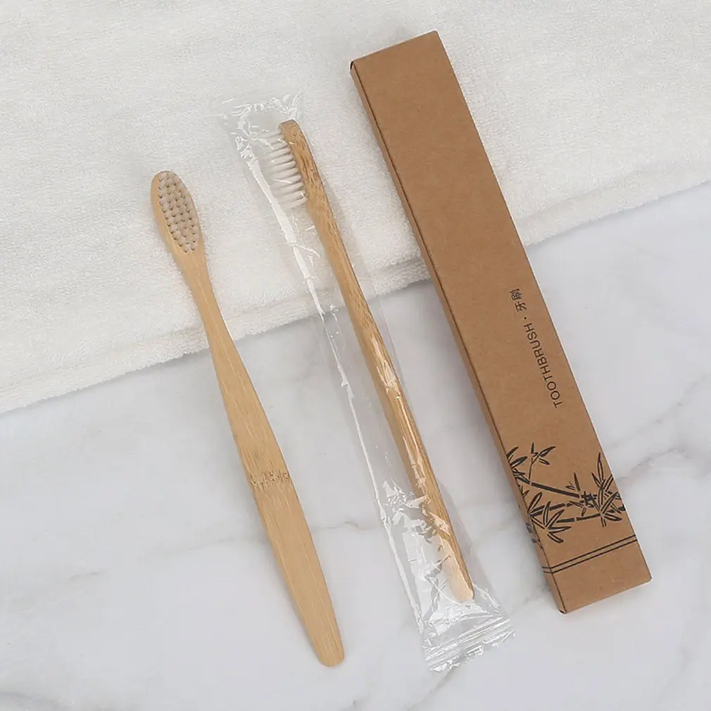 

Bamboo Toothbrush Bamboo Toothbrush Bamboo Toothbrush Natural Bamboo Handle Wood Healthy Environmental Friendly Soft Hair