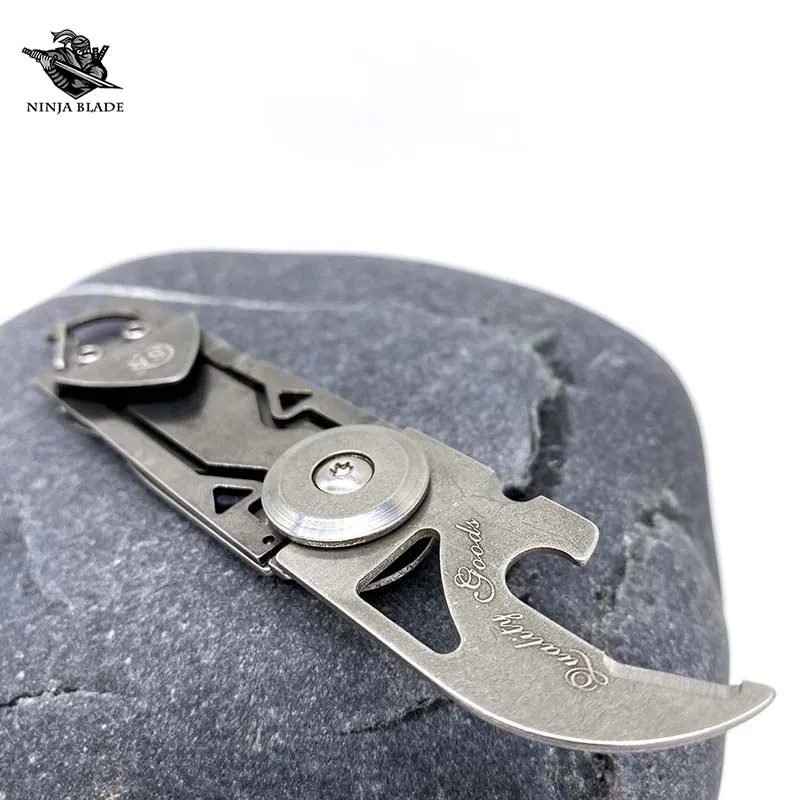 Многофункциональный складной нож из нержавеющей стали портативный карманный