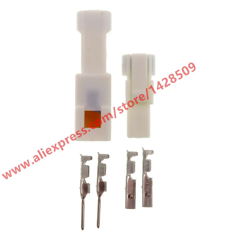 10 комплектов 2-контактный разъем JST штекер женский автомобильный кабельный для Benz