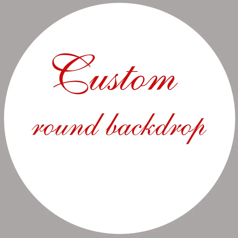 

GFUITRR пользовательские круглые фоны для фотосъемки