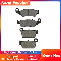 road passion motorcycle front and rear brake pads for kasawaki kx250f kx 250 f klx450ra klx 450 ra kx450f kx 450 f fa185 fa367