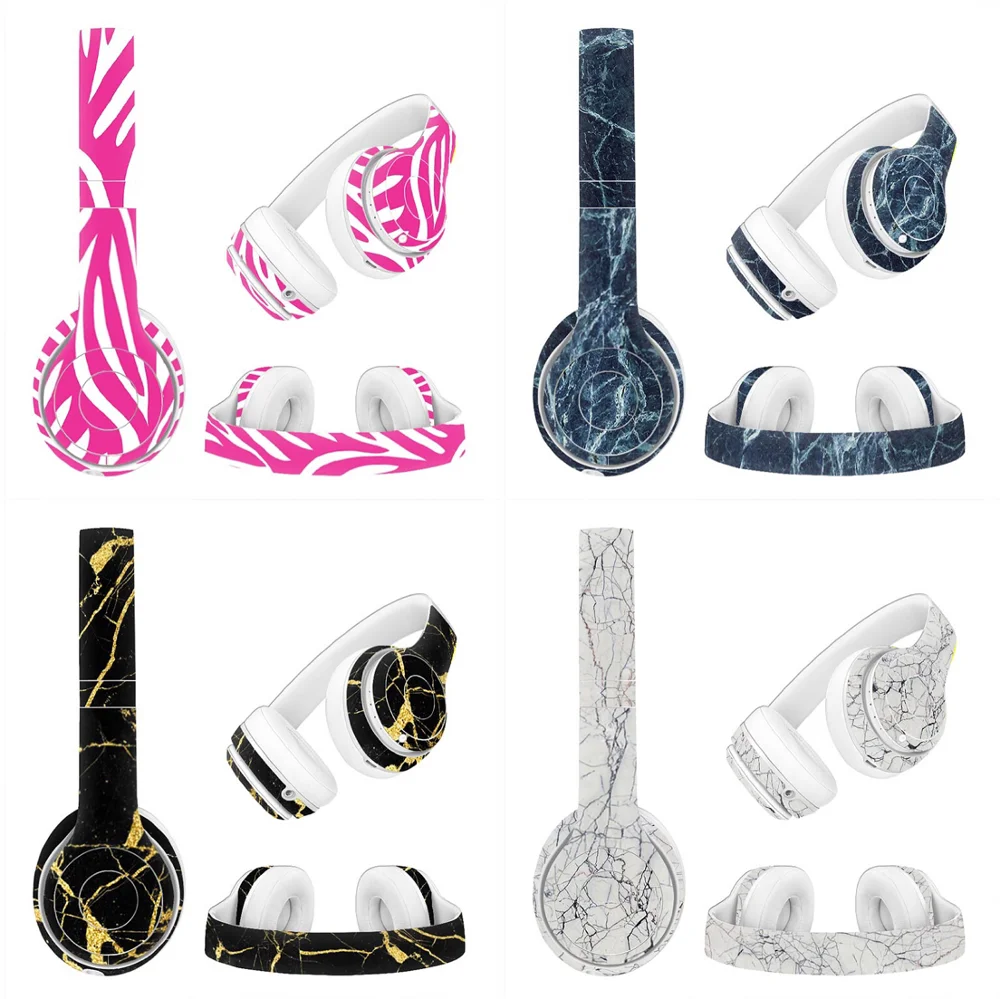 More design Vinyl Decal Skin for Bea ts studio 2 stu dio 3 Wireless Headphone b eats st udio skin sticker | Электроника