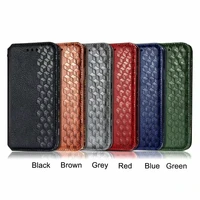 lattice pu leather wallet flip phone cover for samsung galaxy s21 s20 fe f62 s30 f41 note 20 s10 ultra pro plus