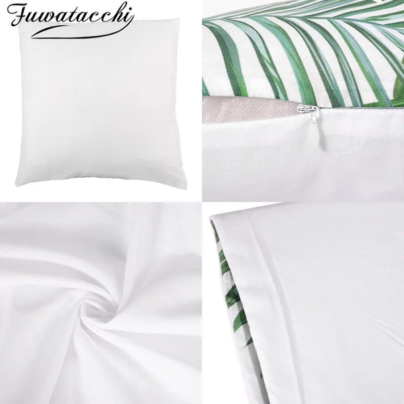 Декоративная наволочка Fuwatacchi с рисунком дельфина яркий морской мир украшение