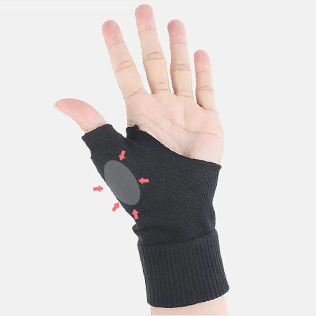 

1Pair Thumb Hand Wrist Support Arthritis Compression Gloves For Men & Women