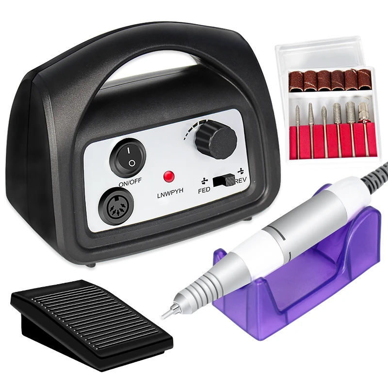 35000 об./мин профессиональная дрель для ногтей электрического маникюрного сверла