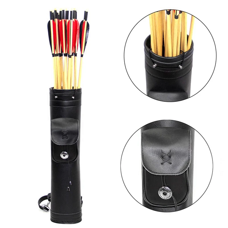 Традиционная кожаная сумка колчан для стрельбы из лука|Мешочки| |