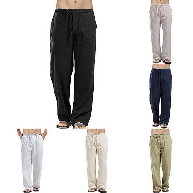 Брюки карго VERTVIE мужские однотонные на молнии с карманами для бега повседневные