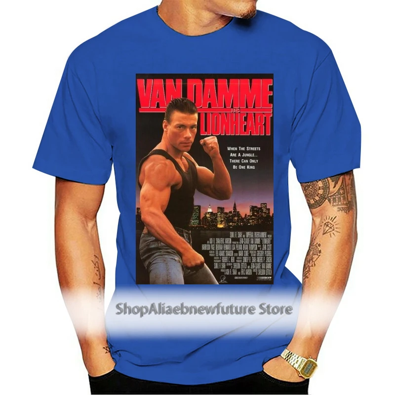 

LION HEART JEAN CLAUDE VAN DAMME MOVIE POSTER T-SHIRT