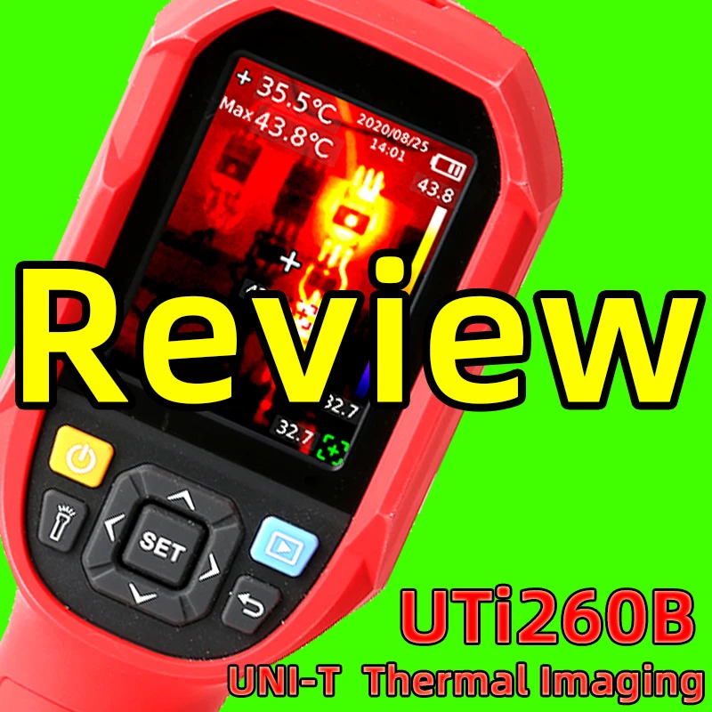 UNI T UTi260B Инфракрасный Тепловизор 15 ~ 550 °C промышленная тепловизионная камера
