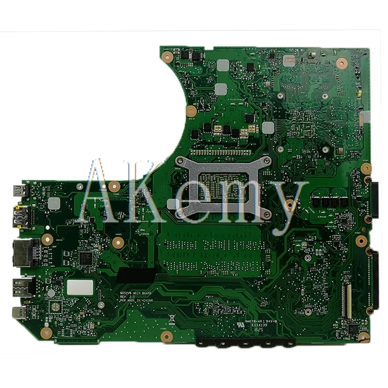 N552VW материнская плата для ноутбука For Asus VivoBook Pro N552VX N552V оригинальная HM170 I7-6700HQ