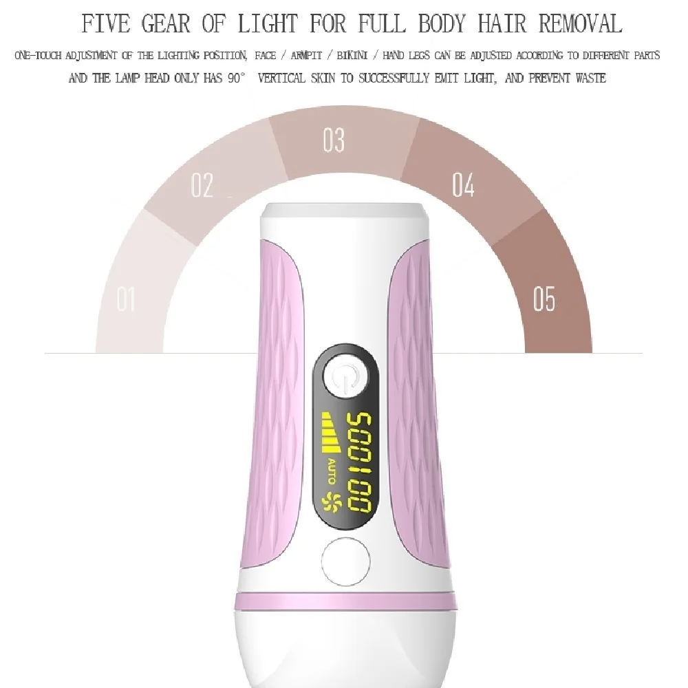 Hot sale IPL photo epilator for women home use 500000 flashes lazer hair removal instrument | Бытовая техника