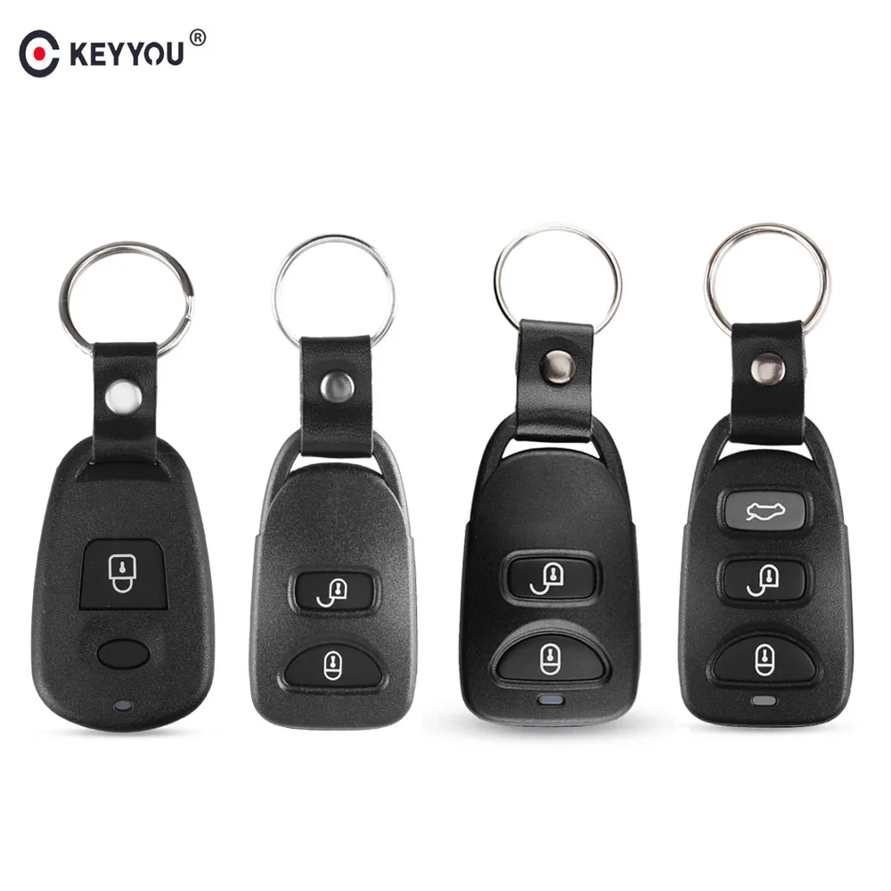 KEYYOU 1 2/2 + 1/3 кнопка Замена бесключевого входа дистанционный брелок 3/4 для Hyundai Kia