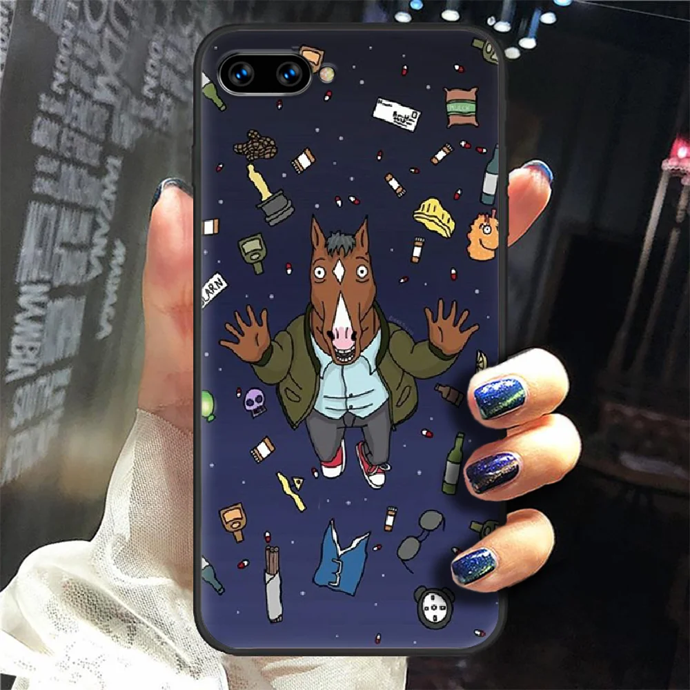 

bo horseman jack horse man Phone Case Cover Hull For HUAWEI honor 8 8c 8a 8x 9 9a 9x V10 MATE 10 20 I lite pro black coque