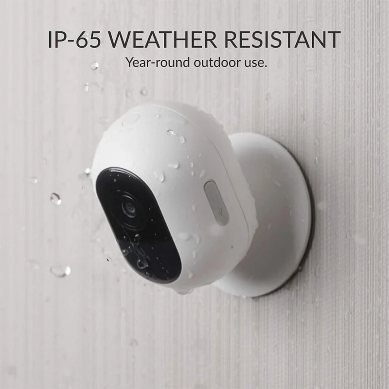 Камера Безопасности Kami белая домашняя/уличная беспроводная система