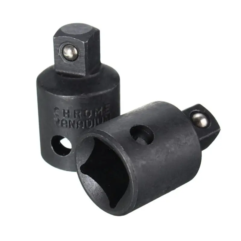 Редукторный рукав адаптер внешняя сталь черная высокая твердость 2 шт. от 1/2 до 3/8