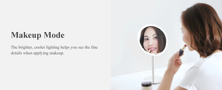 xiaomi Mijia Yeelight портативный светодиодный макияж зеркало со светом затемнения умный датчик движения ночник для xiaomi умный дом