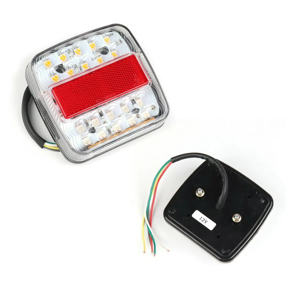 

1pcs 12V 20LED Truck RV Tail Light ATV Tail Light Trailer Tail Light Buses Light