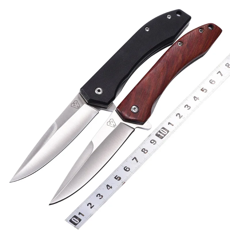 

Tactical Military Folding Knife Portable Camping Survival Knife Portable Field Hunting Fishing Pocket Knife G10 Rosewood Handle