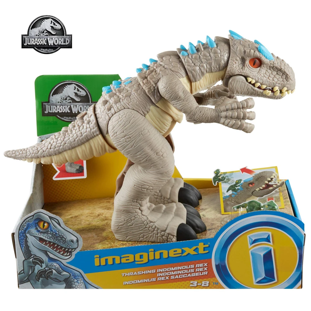 Из фильма Парк Юрского периода Игрушки Игрушка динозавр Рогатка экшн Indominus Рекс