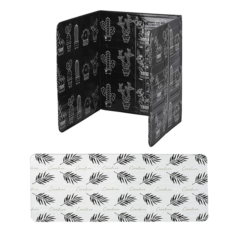 

1PC Aluminum Foldable Kitchen Gas Stove Baffle Plate Kitchen Frying Pan Oil Splash Protection Screen Kitchen Accessories