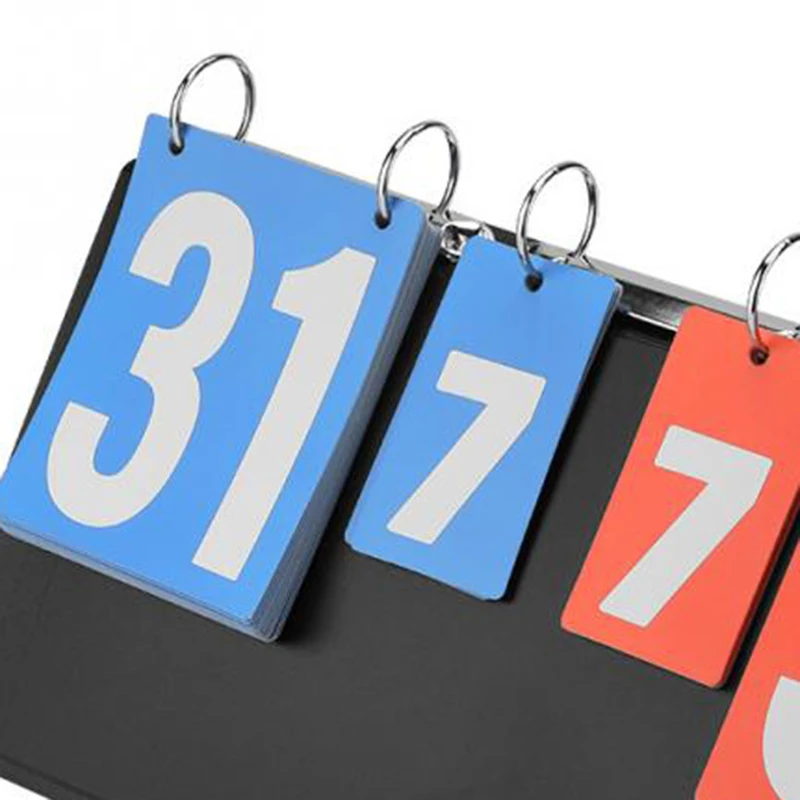 

New Sale Portable 4-Digit Sports Competition For Table Tennis Basketball Badminton Football Volleyball Score Boards