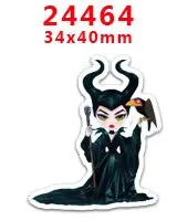 24464 30 шт плоское украшение из смолы принцесса Смола pr26148 - Цвет: 24464