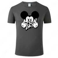 2021 summer mickey mouse t shirt mens and womens fashion short sleeve cool printed top asian size 2021
