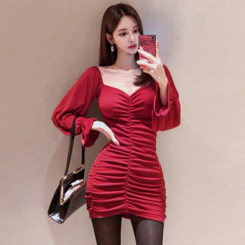 Модное женское тонкое однотонное элегантное формальное платье новое