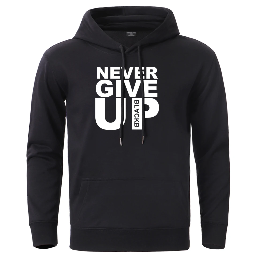 NEVER GIVE UP Hoodies For Men Mo Salah You'll Never Walk Alone Mens Sweatshirt Hooded 2020 Autumn Winter Fleece Cotton Tracksuit | Мужская