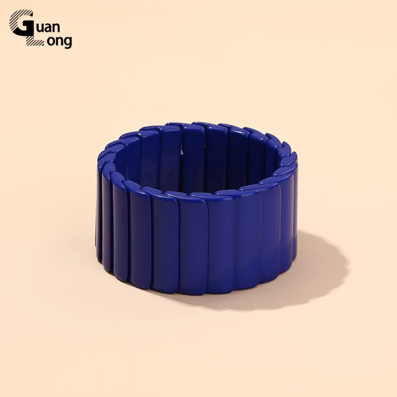 Шармы GuanLong для браслетов браслеты дизайнерские женские эластичные из смолы