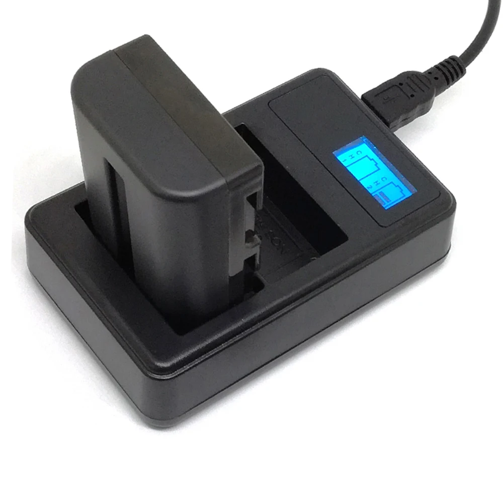 2 шт 2200mAh NP FM500h батарея камеры батареи NP-FM500h+ lcd двойное зарядное устройство USB для sony A57 A58 A65 A77 A99 A550 A560 A580