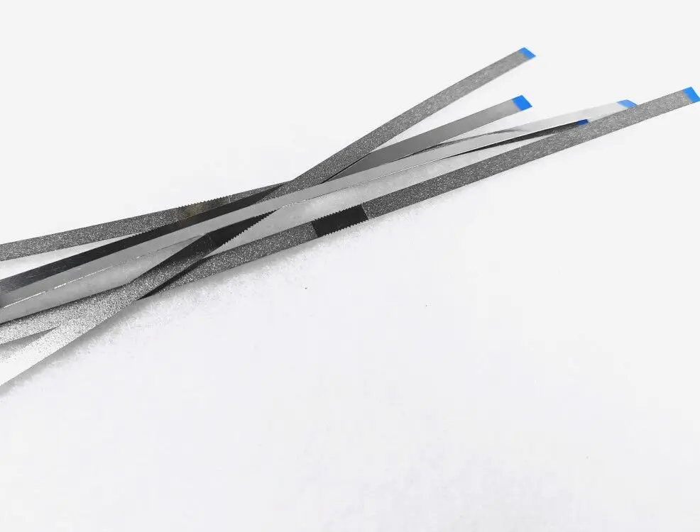 

10pcs Dental Polishing Finishing Finisher Sand Strips Single Side With Holes Diamond Sanding Surface