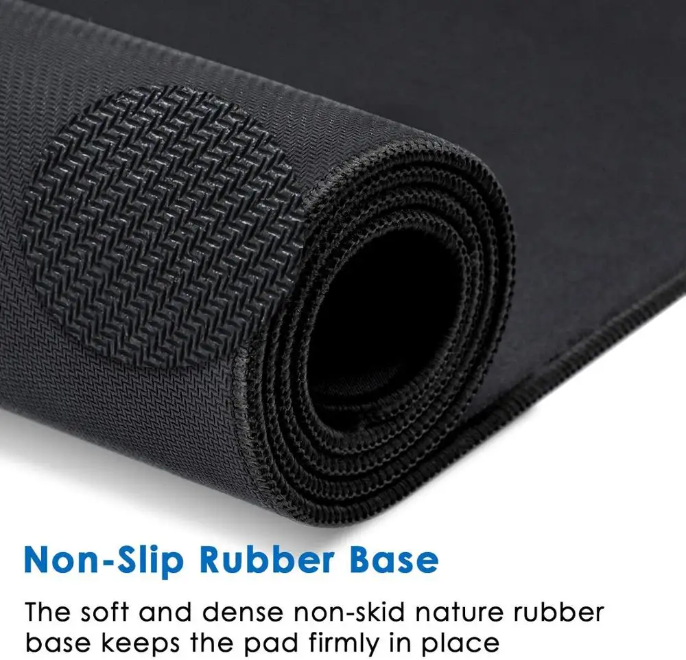 Игровой коврик для мыши и клавиатуры большой компьютерной XXL с резиновой