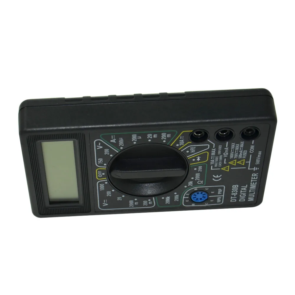 Профессиональный цифровой мультиметр DT830B амперметр переменного/постоянного