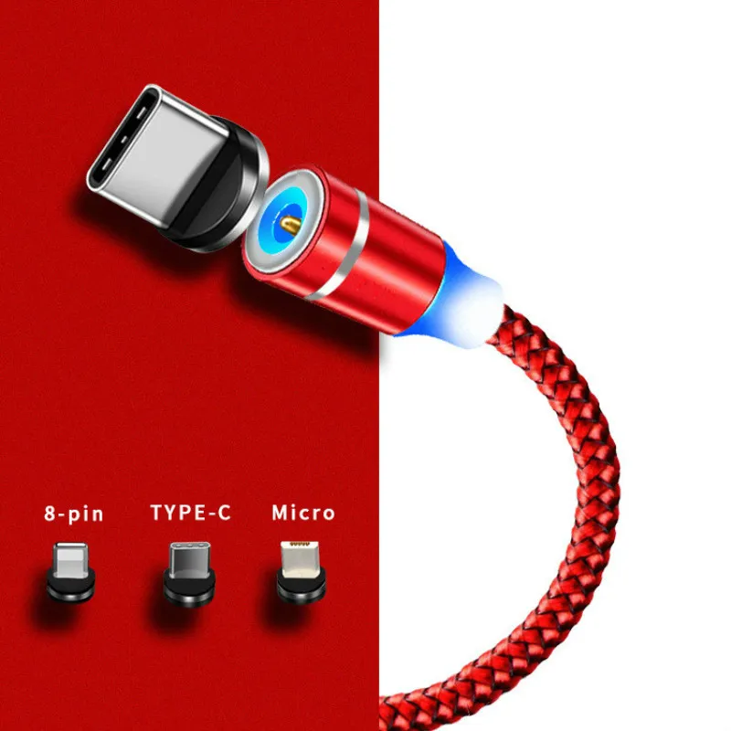 New 1PC Magnetic USB Cable Fast Charging Type C Magnet Charger Data Charge Micro Mobile Phone Cord | Мобильные телефоны и