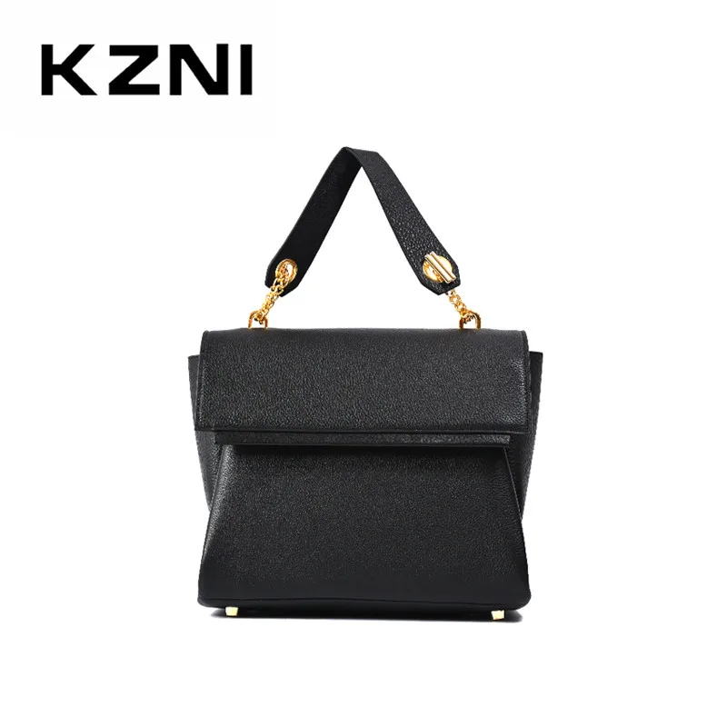 

KZNI Women Bag Genuine Leather Purse Crossbody tote bag Shoulder Clutch Female Handbags Sac a Main Femme De Marque 9320