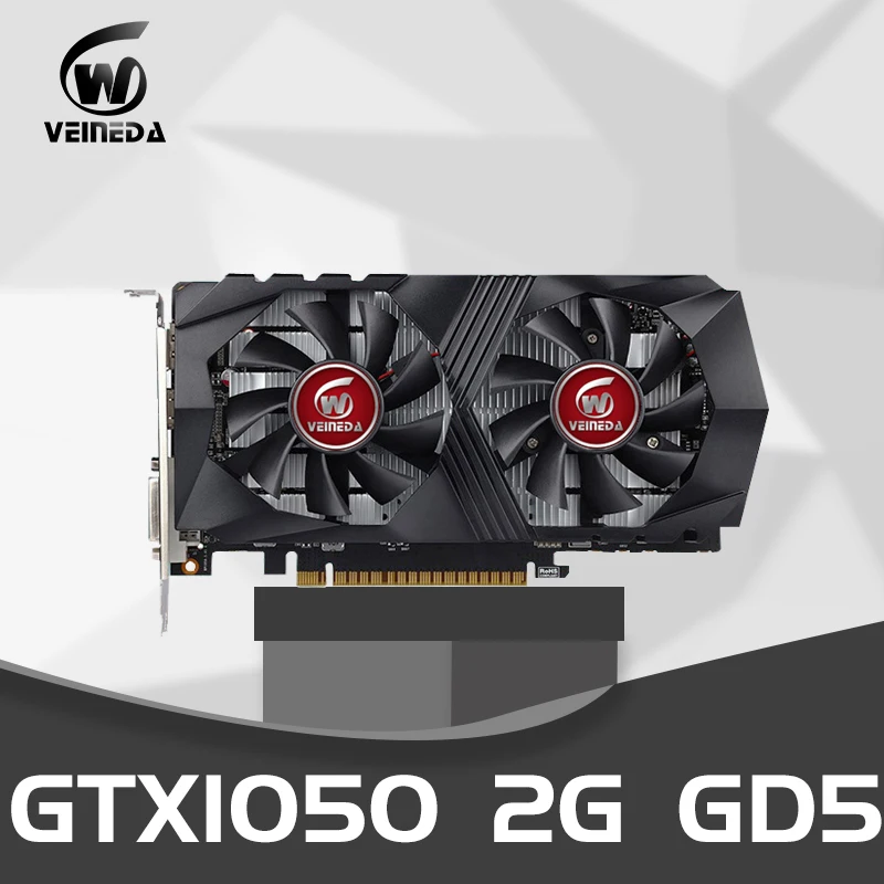 Видеокарта GTX1050 GPU 2 ГБ GDDR5 128 бит игровой настольный компьютер pcx1050 видеокарта