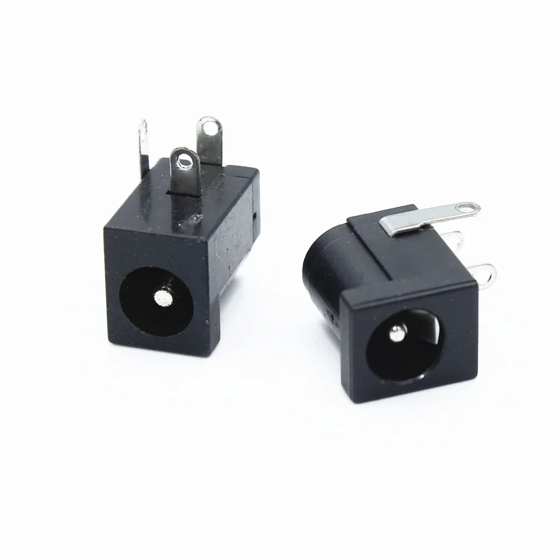 Лидер продаж DC 005 черный белый желтый фиолетовый разъем питания DC005 5 5*2 1 мм 2